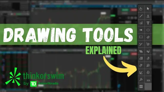 Video thumbnail for Drawing Tools for Beginners in ThinkorSwim