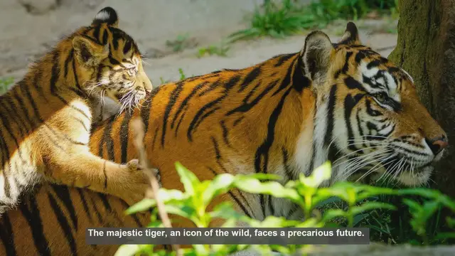 Video thumbnail for Top 10 Threats to Tiger Survival: From Climate Change to Poaching