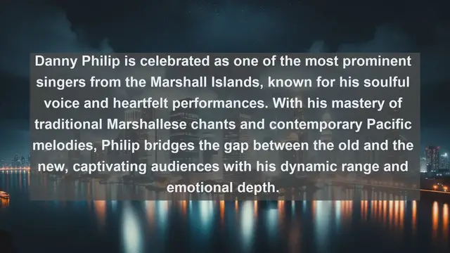 Video thumbnail for Melodies of the Pacific: Explore the Top 10 Renowned Singers from the Marshall Islands