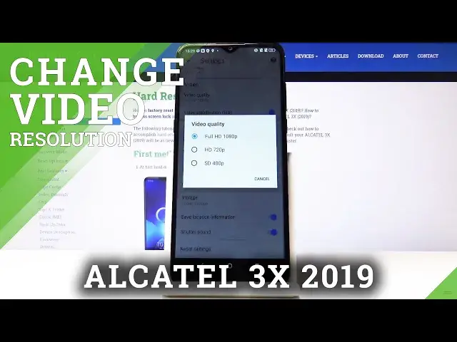'Video thumbnail for How to Adjust Video Resolution in Alcatel 3X 2019 – Set Up Resolution of Recording Videos'