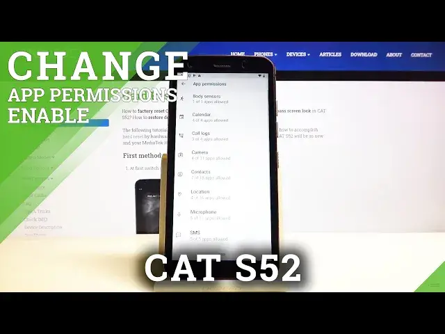 Video thumbnail for How to Change App Permissions in CAT S52 – App Manager