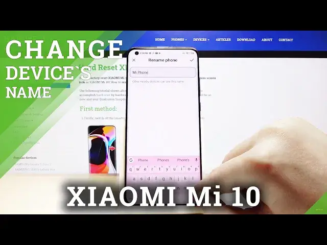 'Video thumbnail for How to Change Device Name in Xiaomi Mi 10 – Rename Android Device'