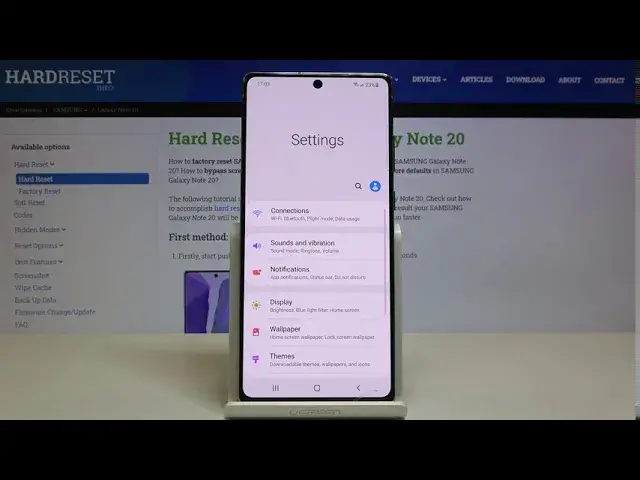 Video thumbnail for How to Enable Charging Sounds in SAMSUNG Galaxy Note 20 – Customize Sound Settings