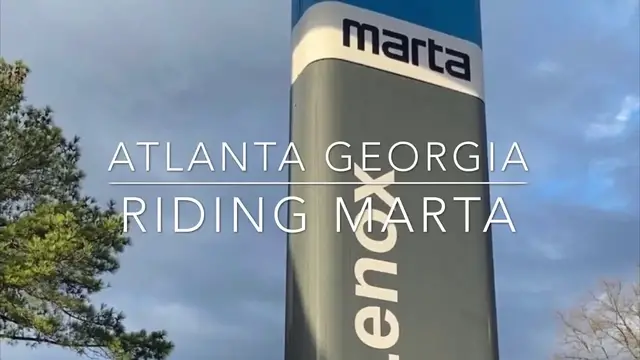 Video thumbnail for Riding the MARTA In Atlanta Georgia