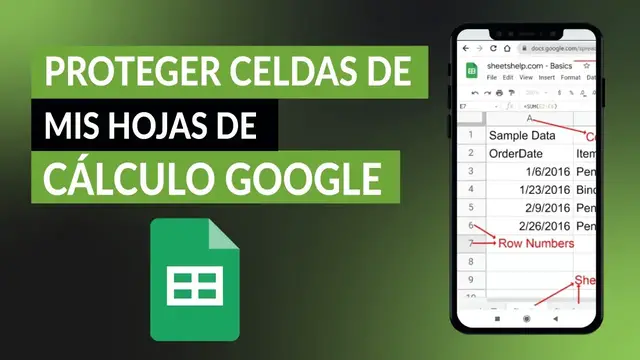 Video thumbnail for ¿Cómo proteger celdas en mis hojas de cálculo GOOGLE? - Tutorial de bloqueo