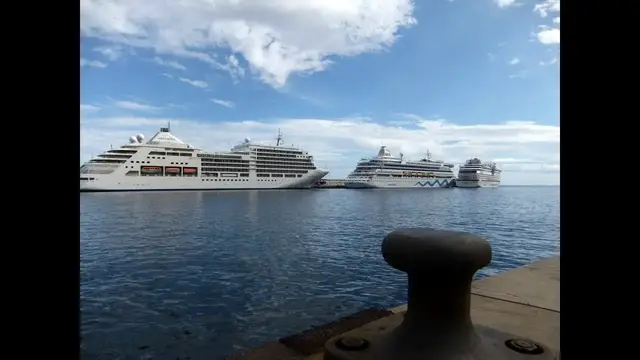 Video thumbnail for Kreuzfahrtschiffe auf La Palma