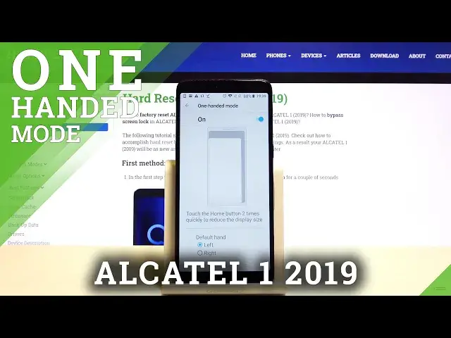 'Video thumbnail for How to Enter One-Handed Mode in Alcatel 1 2019 – Shrink Screen'