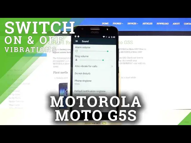 'Video thumbnail for How to Change Vibration Settings in Motorola Moto G5S- Disable/Enable Vibrations'