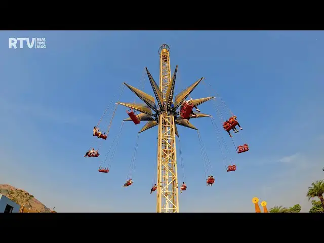 Video thumbnail for Sky Screamer Ride at Wet N Joy Amusement Park - Lonavala