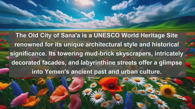Video thumbnail for Unveiling Yemen's Architectural Marvels: Top 10 Landmarks