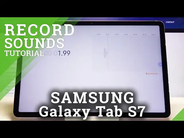 'Video thumbnail for How to Record Sounds on SAMSUNG Galaxy Tab S7 – Use Sounds Recorder'