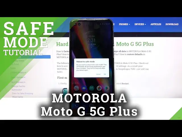 'Video thumbnail for How to Turn On Safe Mode on MOTOROLA Moto G 5G Plus – Enable Safe Mode'