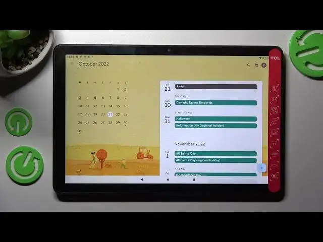 Video thumbnail for How to Add Event to Calendar on TCL Tab 10L - Create Event Reminder