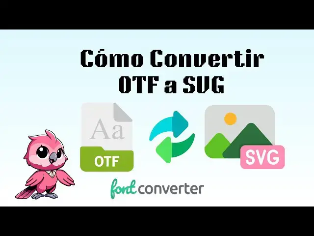Video thumbnail for Cómo Convertir OTF a SVG (Guía Sencilla)