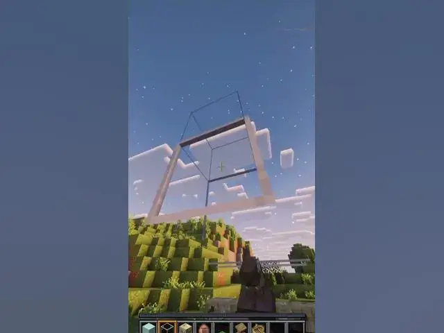 Video thumbnail for Minecraft Mod Lets You Fling Villagers Into the Sky #minecraftshorts