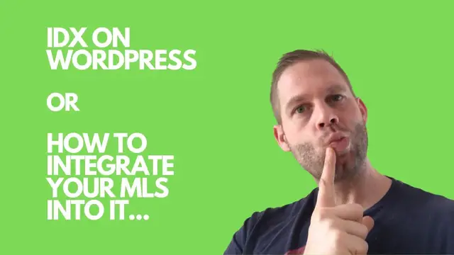'Video thumbnail for IDX on Wordpress or How to Integrate Your MLS Into It #realestatemarketing'