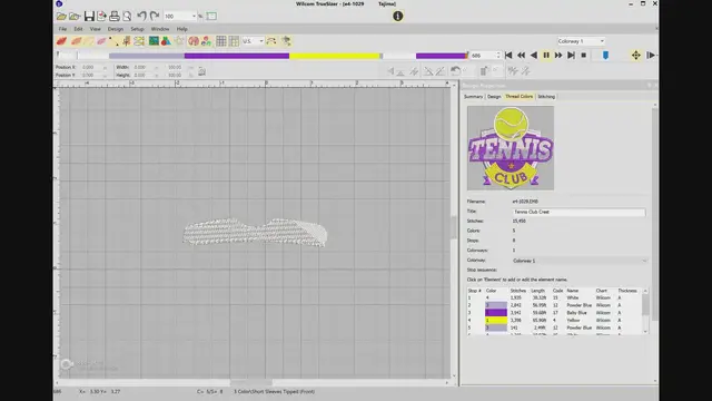 Video thumbnail for Wilcom Truesizer Stitch Player Embroidery Demo