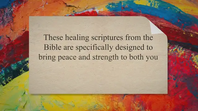 Video thumbnail for Healing scriptures for sick child (Comforting Verses)