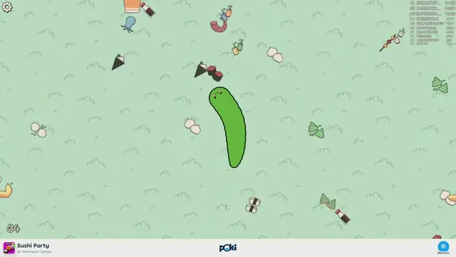 Video thumbnail for sushi party game free online