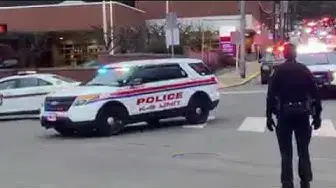 'Video thumbnail for Procession for a McKeesport police officer Sean Leonard Sluganski who died in a shooting - FOX3 Now'