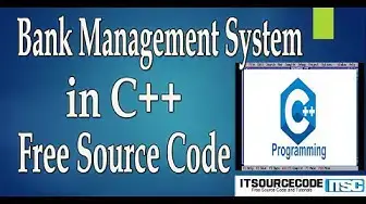 Video thumbnail for Bank Management System in C++ with Source Code 2020 Free Download | C++ Projects with Source code
