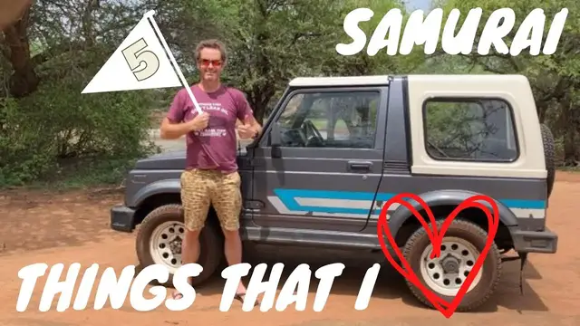 Video thumbnail for 5 Things I Love About the 1988 Suzuki Samurai (SJ413 / Jimny / Sierra)