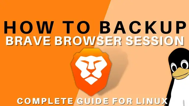 'Video thumbnail for Install Brave Browser And Backup Brave Browser Session On Ubuntu'