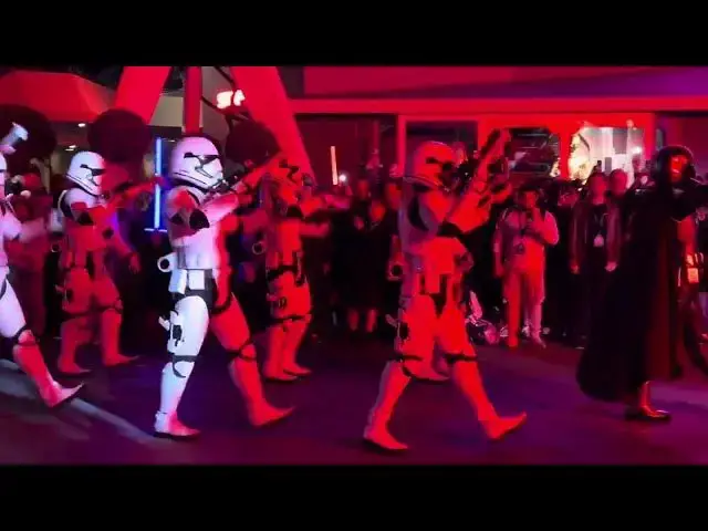 Video thumbnail for March of the First Order with Captain Phasma🌠#disney #disneychannel #disneyland