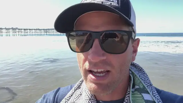Video thumbnail for Surfing Pacific Beach Crystal Pier Review