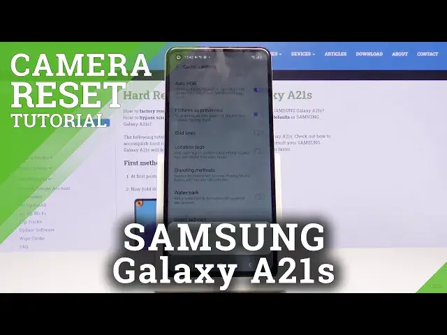 'Video thumbnail for How to Reset Camera on Samsung Galaxy A21s - Restore Camera Configuration'