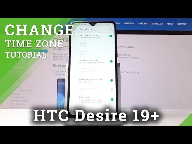 'Video thumbnail for How to Set Up Date & Time in HTC Desire 19+ – Change Time Zone/ Clock Format'