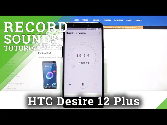 'Video thumbnail for How to Activate Sound Recording on HTC Desire 12 Plus – Voice Recorder App'