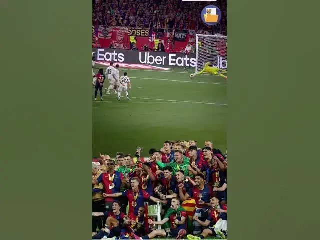 Video thumbnail for 🔵🔴 ⚽️ El zapatazo de Koundé para la historia #fcbarcelona #kounde #copadelrey #realmadrid