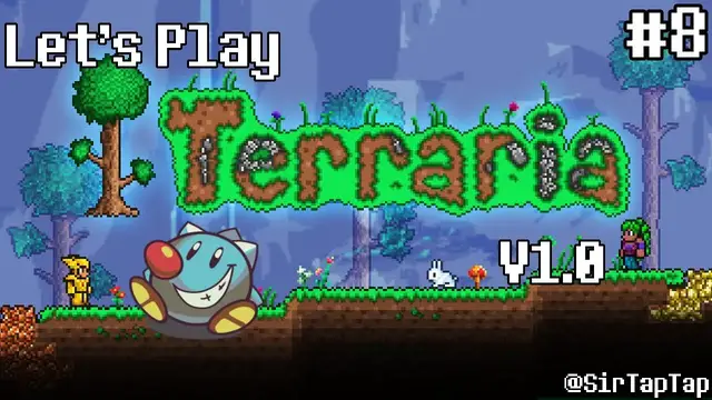 Video thumbnail for Let's Play Terraria Part 8 | Check out my equipment!