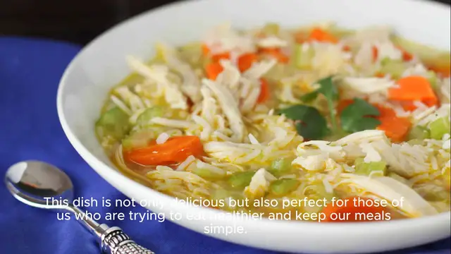 Video thumbnail for Ranch Chicken And Rice Soup