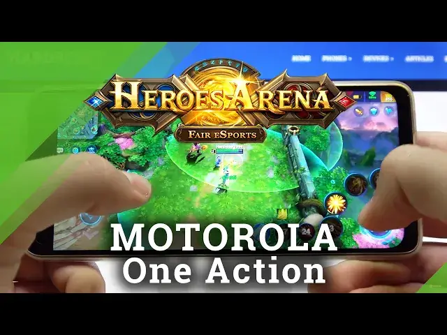 Video thumbnail for Heroes Arena on MOTOROLA One Action - Gaming Quality Test