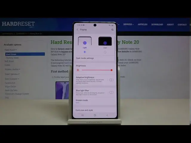 'Video thumbnail for How to Set Screen Timeout in SAMSUNG Galaxy Note 20 – Set Blackout Time'