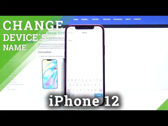 'Video thumbnail for How to Change Device Name in iPhone 12 – Set a New Device Name'