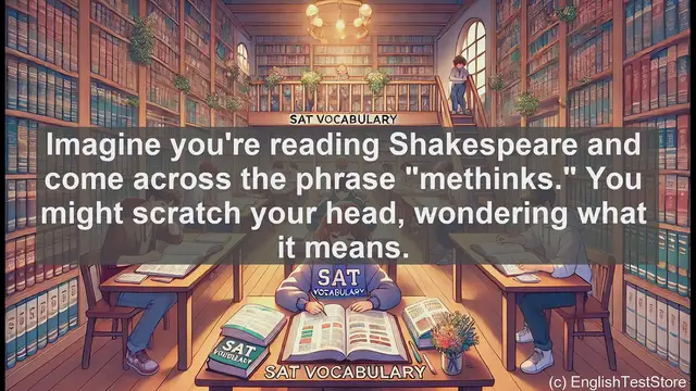 Video thumbnail for 5000 Must Know SAT Vocabulary - What Are Archaisms? SAT Vocabulary Explained