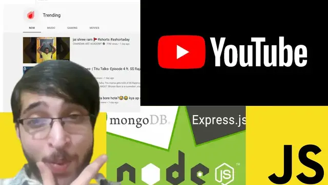 Video thumbnail for Node.js Express Web Scraping Project to Display Youtube Trending API Videos Info in Table Using JS