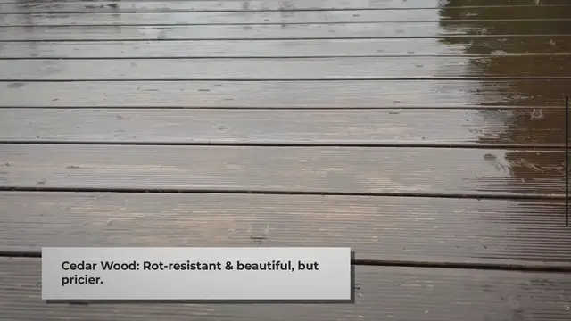 'Video thumbnail for Best wood for wood fence?'
