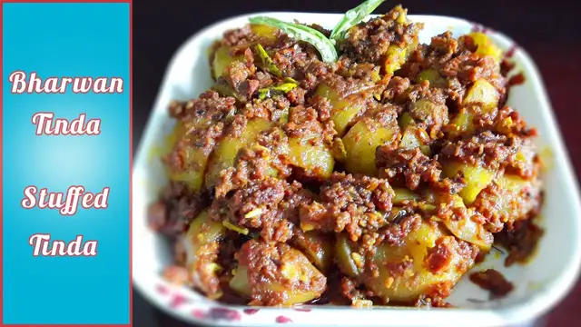 Video thumbnail for Bharwan Tinda | Stuffed Tinda Recipe