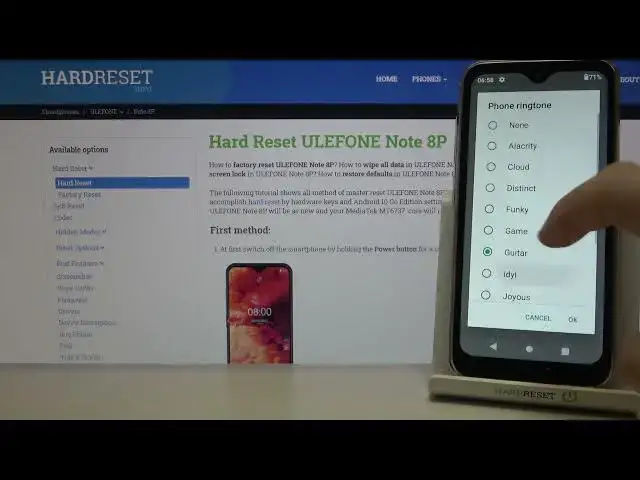 Video thumbnail for Ulefone Note 8P Ringtones – List of Original Ringtones