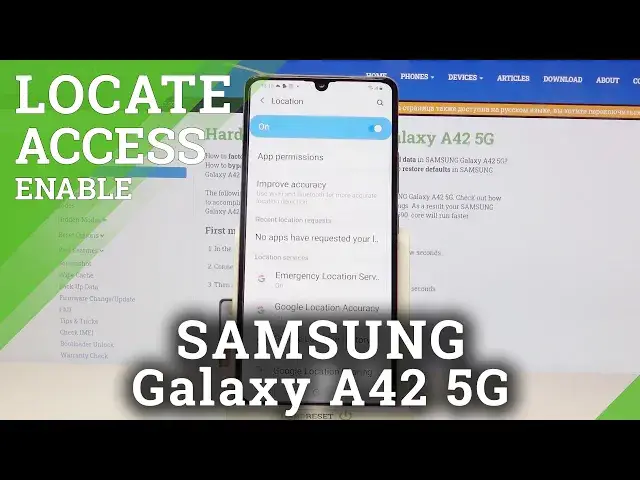 'Video thumbnail for How to Turn Off Device Location in SAMSUNG Galaxy A42 5G – Disable Location'