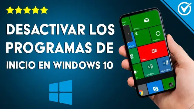 Video thumbnail for ¿Cómo desactivar los programas de inicio de mi PC WINDOWS 10 con el administrador de tareas?