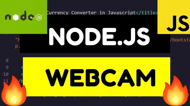 Video thumbnail for Node.js Tutorial to Access User Webcam Using Navigator API Wrapper getusermedia Library Tutorial