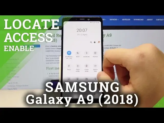 'Video thumbnail for How to Turn Off Location in SAMSUNG Galaxy A9 2018 – Hide Localization Details'