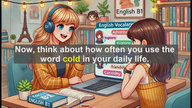 Video thumbnail for 2500 Must Know CEFR B1 Vocabulary - The Many Meanings of 'Cold': Beyond Temperature