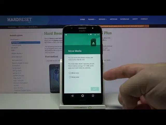 'Video thumbnail for How to Format SD Card on MOTOROLA Moto G5S Plus – Erase External Storage'