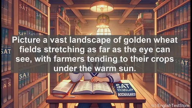 Video thumbnail for 5000 Must Know SAT Vocabulary - SAT Vocabulary: Understanding 'Agrarian' in Context